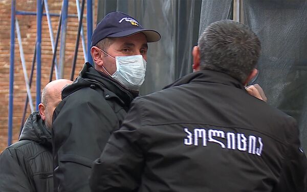 Следователи-криминалисты на месте ЧП в Кутаиси - Sputnik Грузия