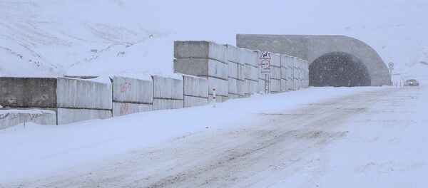 თოვლი გზებზე - Sputnik საქართველო