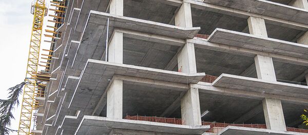 ახალი მრავალბინიანი სახლის მშენებლობა თბილისში ახალი მრავალბინიანი სახლის მშენებლობა თბილისში - Sputnik საქართველო