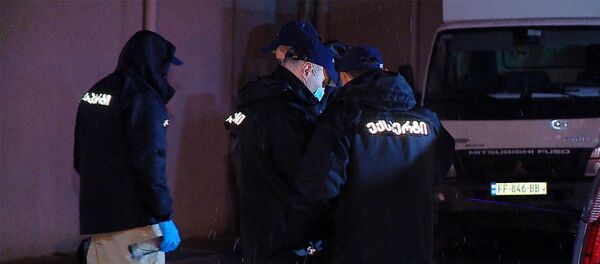 Сотрудники криминальной полиции, архивное фото - Sputnik Грузия
