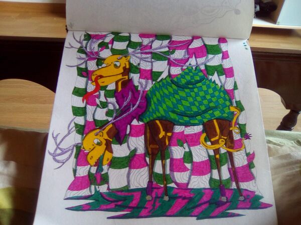 Рисунок Сары Пасос - Sputnik Грузия