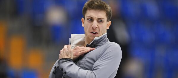 Морис Квителашвили (Грузия) выступает в короткой программе мужского одиночного катания на чемпионате Европы Морис Квителашвили (Грузия) выступает в короткой программе мужского одиночного катания на чемпионате Европы - Sputnik Грузия