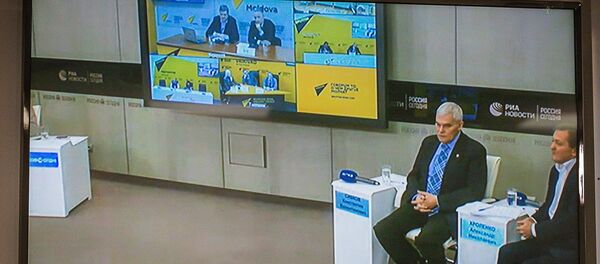 Видеомост НАТО у границ РФ Видеомост НАТО у границ РФ - Sputnik Грузия