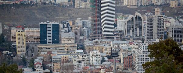 Строительство новых зданий в Тбилиси - Sputnik Грузия