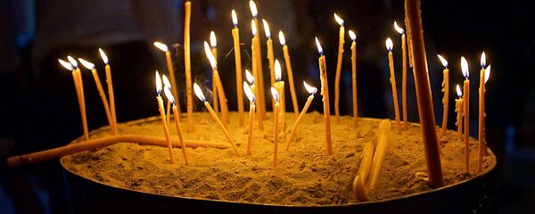 ანთებული სანთლები - Sputnik საქართველო