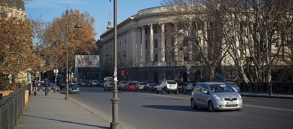 Здание на набережной Тбилиси - Sputnik Грузия