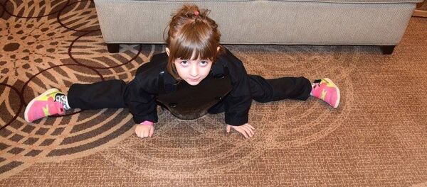 რენი ფასიეშვილი ვარჯიშის დროს რენი ფასიეშვილი ვარჯიშის დროს - Sputnik საქართველო