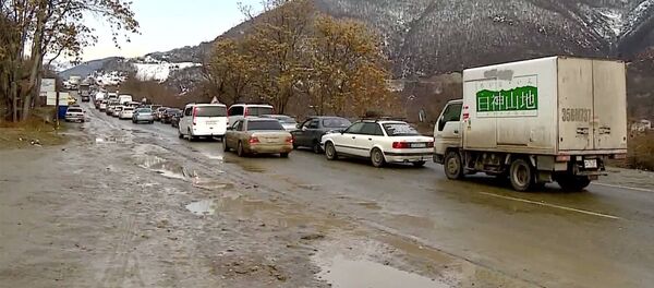 საცობი გზებზე საცობი გზებზე - Sputnik საქართველო