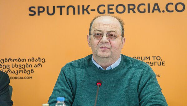 Доктор права, профессор Кавказского международного университета Гия Мепаришвили - Sputnik Грузия