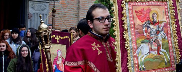 Празднование Сурб Саркис в столице Грузии - Sputnik Грузия