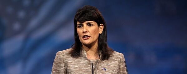 აშშ-ის მუდმივი წარმომადგენელი გაეროში ნიკი ჰეილი აშშ-ის მუდმივი წარმომადგენელი გაეროში ნიკი ჰეილი - Sputnik საქართველო