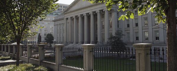 Здание министерства финансов США в Вашингтоне. Здание министерства финансов США в Вашингтоне. - Sputnik Грузия