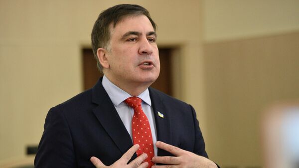 Экс-президент Грузии,  Михаил Саакашвили - Sputnik Грузия