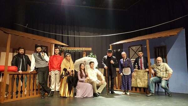 Первая грузинская театральная труппа в городе Салоники - Sputnik Грузия