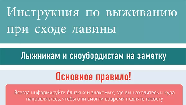 Правила поведения при сходе лавины - Sputnik Грузия