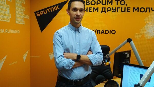 Автор и ведущий проекта Еда живая и мёртвая на телеканале НТВ  Сергей Малоземов - Sputnik Грузия