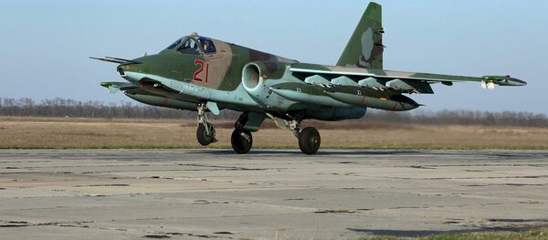 Штурмовик Су-25 ВКС России - Sputnik Грузия