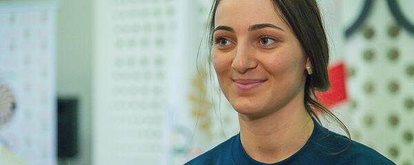 Член грузинской олимпийской сборной горнолыжница Нино Циклаури - Sputnik Грузия