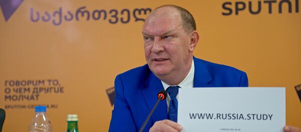 ნიკოლაი სვენტიცკი ბრიფინგზე - Sputnik საქართველო