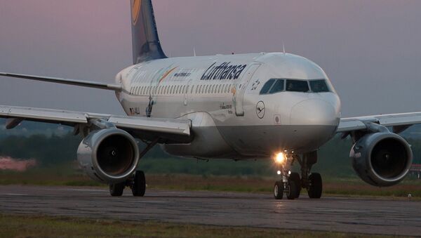 Самолет Airbus A319 авиакомпании Lufthansa - Sputnik საქართველო