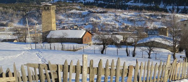 Местиа- поселок городского типа в высокогорной Сванетии - Sputnik Грузия