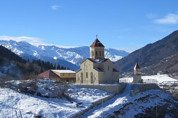 Новый монастырь в Местиа - Sputnik Грузия