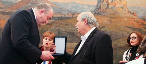 გიორგი მარგველაშვილი საბერძნეთში - Sputnik საქართველო