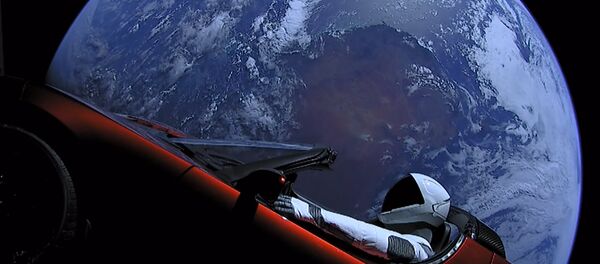 Tesla Roadster კოსმოსში Tesla Roadster კოსმოსში - Sputnik საქართველო
