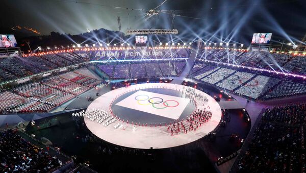 Открытие Зимних Олимпийских игр в Пхенчане на олимпийском стадионе - Sputnik Грузия