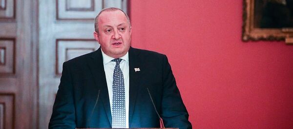 საქართველოს პრეზიდენტი გიორგი მარგველაშვილი საქართველოს პრეზიდენტი გიორგი მარგველაშვილი - Sputnik საქართველო
