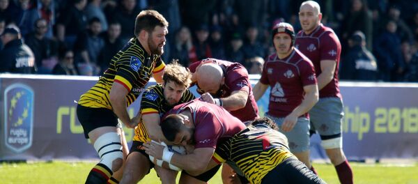 Матч между сборными Грузии и Бельгии по регби - Sputnik Грузия