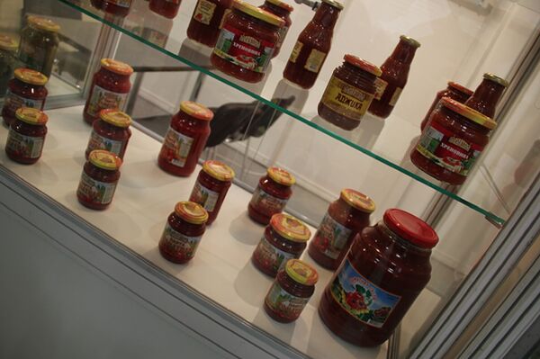 Грузинская продукция на выставке Продэкспо-2018 в Москве - Sputnik Грузия