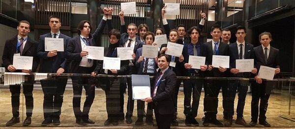 ბაქსვუდი - თბილისის სკოლის მოსწავლეთა დელეგაცია ნიუ-იორკში - Sputnik საქართველო