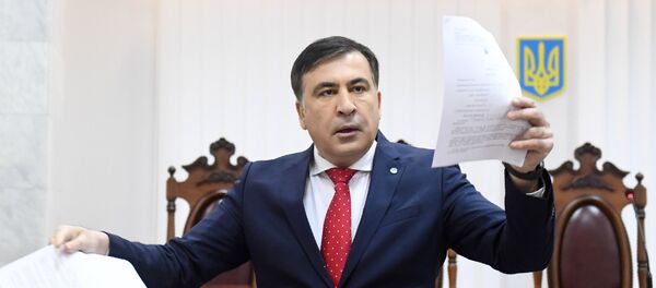 Бывший президент Грузии Михаил Саакашвили - Sputnik Грузия