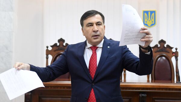 Бывший президент Грузии Михаил Саакашвили - Sputnik Грузия