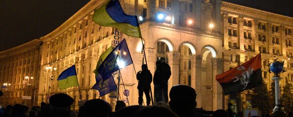 Годовщина событий на Майдане в Киеве - Sputnik Грузия