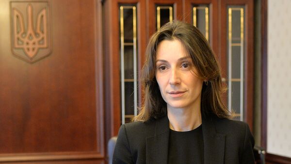 Первый заместитель министра внутренних дел Украины Екатерина Згуладзе - Sputnik Грузия