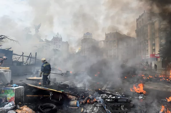Мейдан в Киеве после акций протеста, архивное фото Мейдан в Киеве после акций протеста, архивное фото - Sputnik Грузия
