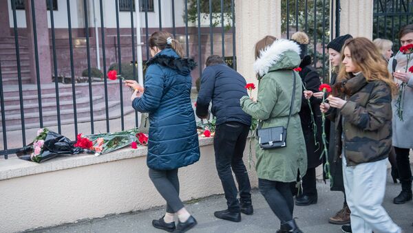 В столице Грузии почтили память жертв авиакатастрофы в России - Sputnik Грузия