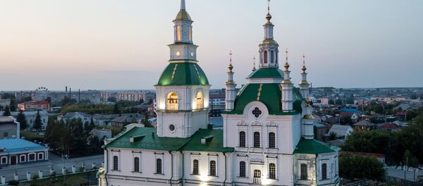 Собор Сретения Господня в городе Ялуторовске Тюменской области. Собор Сретения Господня в городе Ялуторовске Тюменской области. - Sputnik Грузия