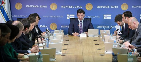 კახა კალაძე დედაქალაქის მთავრობის სხდომაზე კახა კალაძე დედაქალაქის მთავრობის სხდომაზე - Sputnik საქართველო