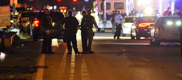 პოლიცია შემთხვევის ადგილზე პარკლენდში პოლიცია შემთხვევის ადგილზე პარკლენდში - Sputnik საქართველო