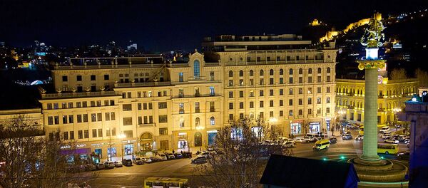 თავისუფლების მოედანი თბილისში თავისუფლების მოედანი თბილისში - Sputnik საქართველო