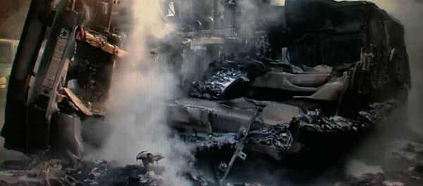 აფეთქებული ბენზინმზიდი კახეთში აფეთქებული ბენზინმზიდი კახეთში - Sputnik საქართველო