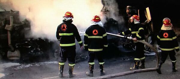 Пожарные в Грузии - Sputnik Грузия