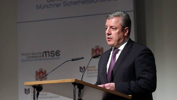 Георгий Квирикашвили принимает участие в работе 54-й Мюнхенской конференции по безопасности - Sputnik Грузия