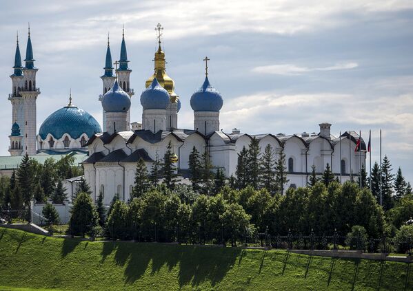 Мечеть Кул-Шариф – главная соборная мечеть Татарстана - Sputnik Грузия
