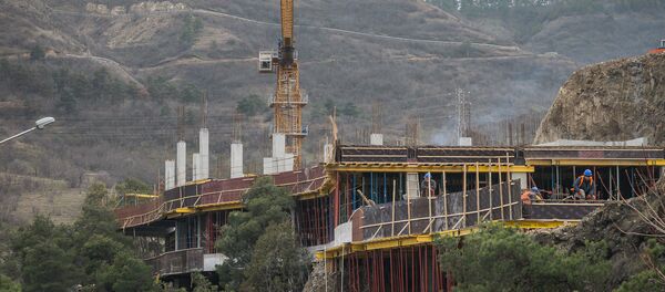 მშენებლობა თბილისში მშენებლობა თბილისში - Sputnik საქართველო