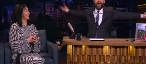 Тамара Гвердцители в гостях у Ивана Урганта Тамара Гвердцители в гостях у Ивана Урганта - Sputnik Грузия