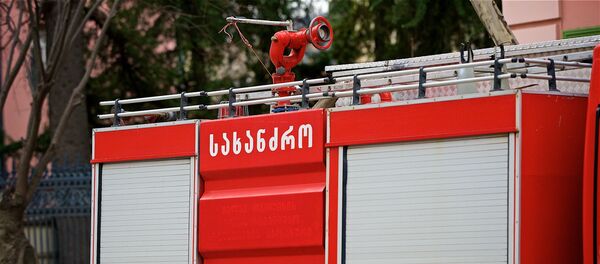 სახანძრო-სამაშველო სამსახურის მანქანა - Sputnik საქართველო